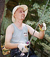 Mike Lach Belaying 7/19/97